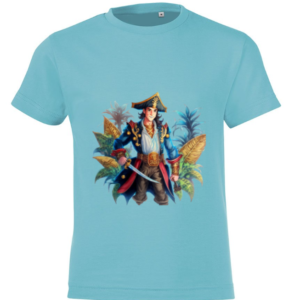 T-shirt "Le pirate au sabre"