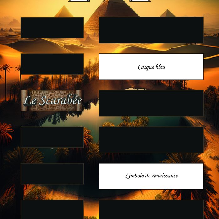 1> Egypte - Jeu des devinettes