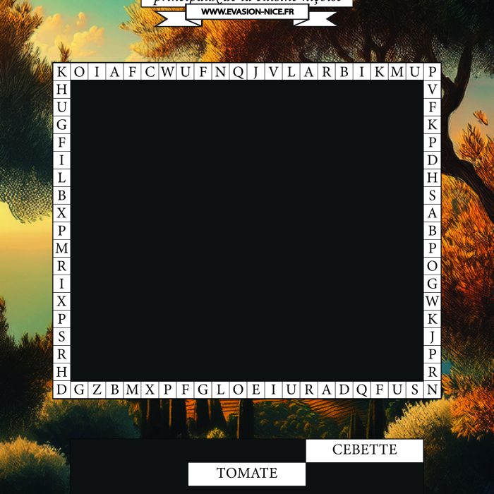 1> Traditions de Nice - Mots cachés