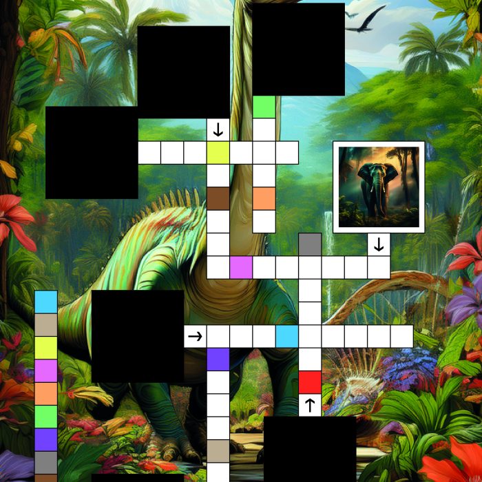 1> Dinosaures - Enigme du mot secret