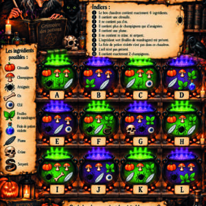 1> HALLOWEEN - LA RECETTE INTERDITE