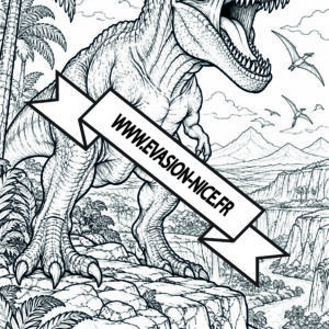 20 coloriages Dinosaures à imprimer – Pack PDF